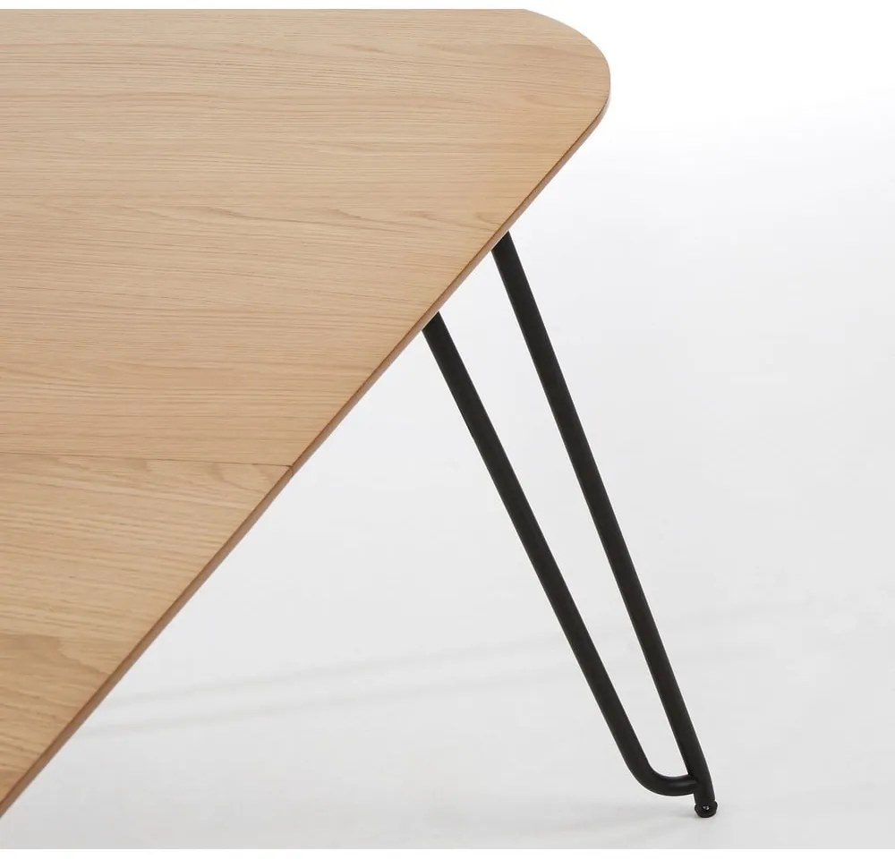 Rozkładany stół w dekorze dębu 90x140 cm Novac – Kave Home
