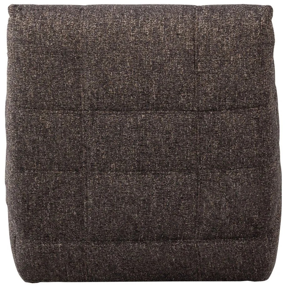 Antracytowy częściowo rozkładany fotel wypoczynkowy Hein – WOOOD