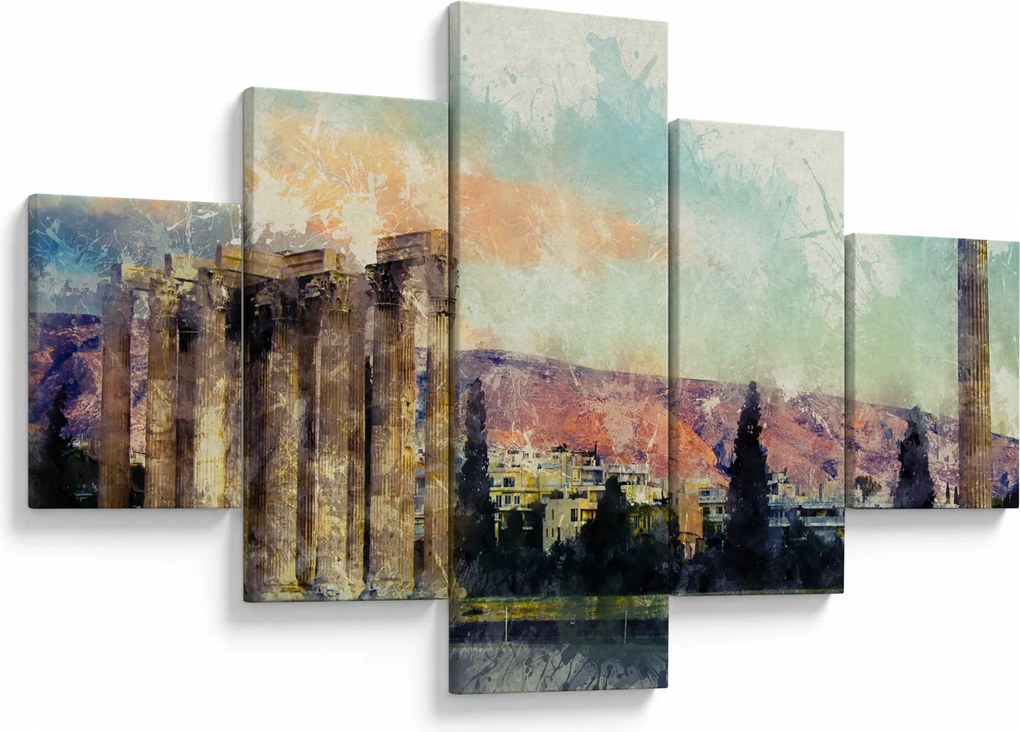 Obraz - Akropol, Ateny, Grecja (125x70 cm)