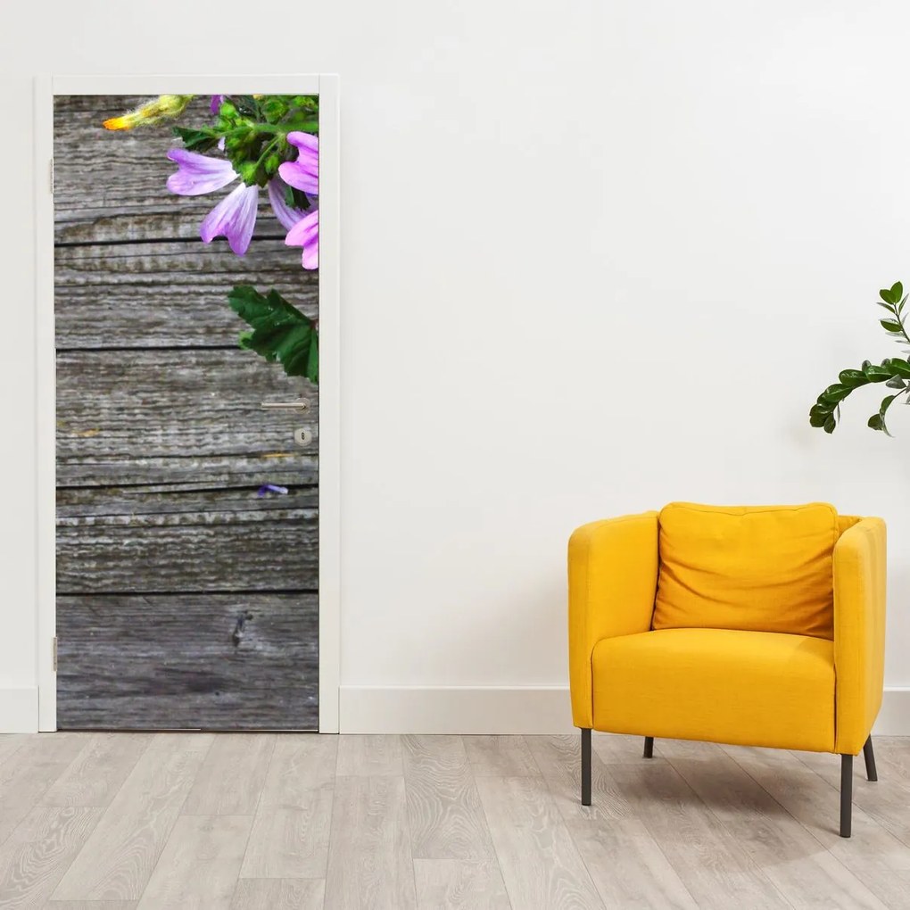 Fototapeta na drzwi - Kwiaty polne (95x205cm)