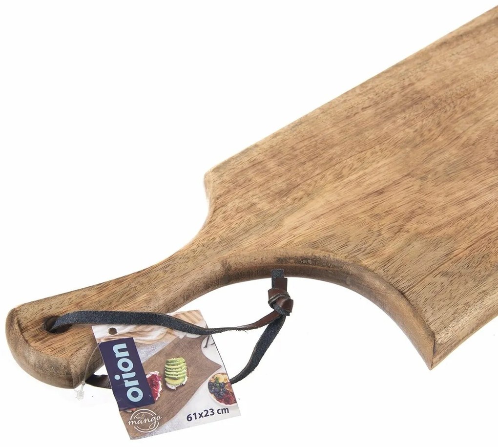 Deska do krojenia Orion z uchwytem Mango, 61 x 23cm