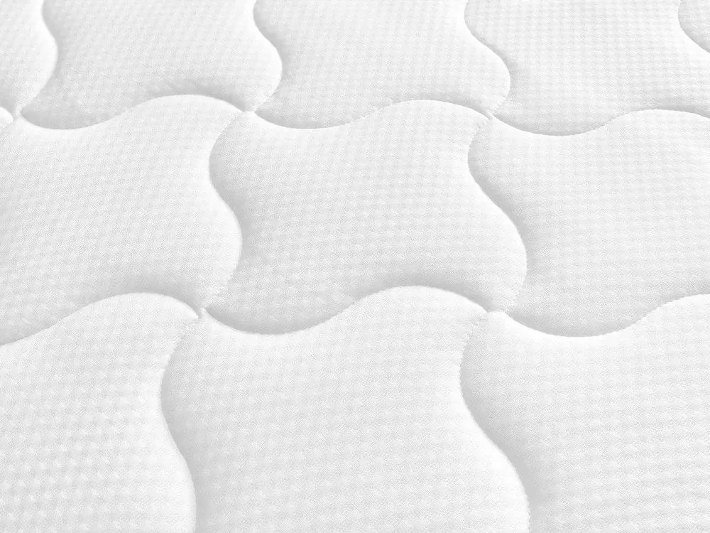 Zielona rozkładana sofa do spania z tkaniny szenilowej 220 cm Hugo – Bobochic Paris