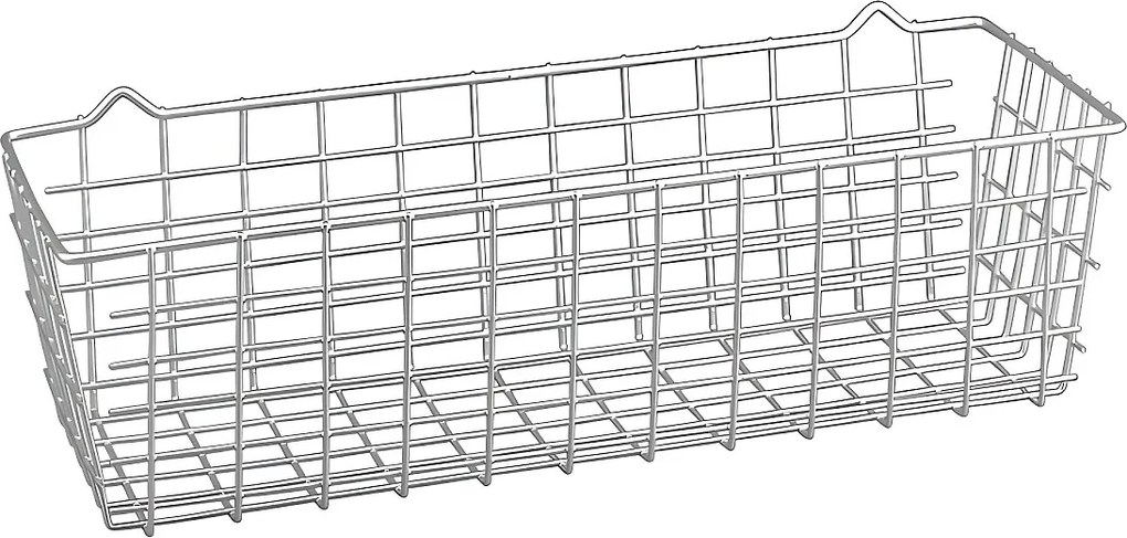 Kosz wielofunkcyjny KOALA Metaltex Srebrny 33x12x9 cm
