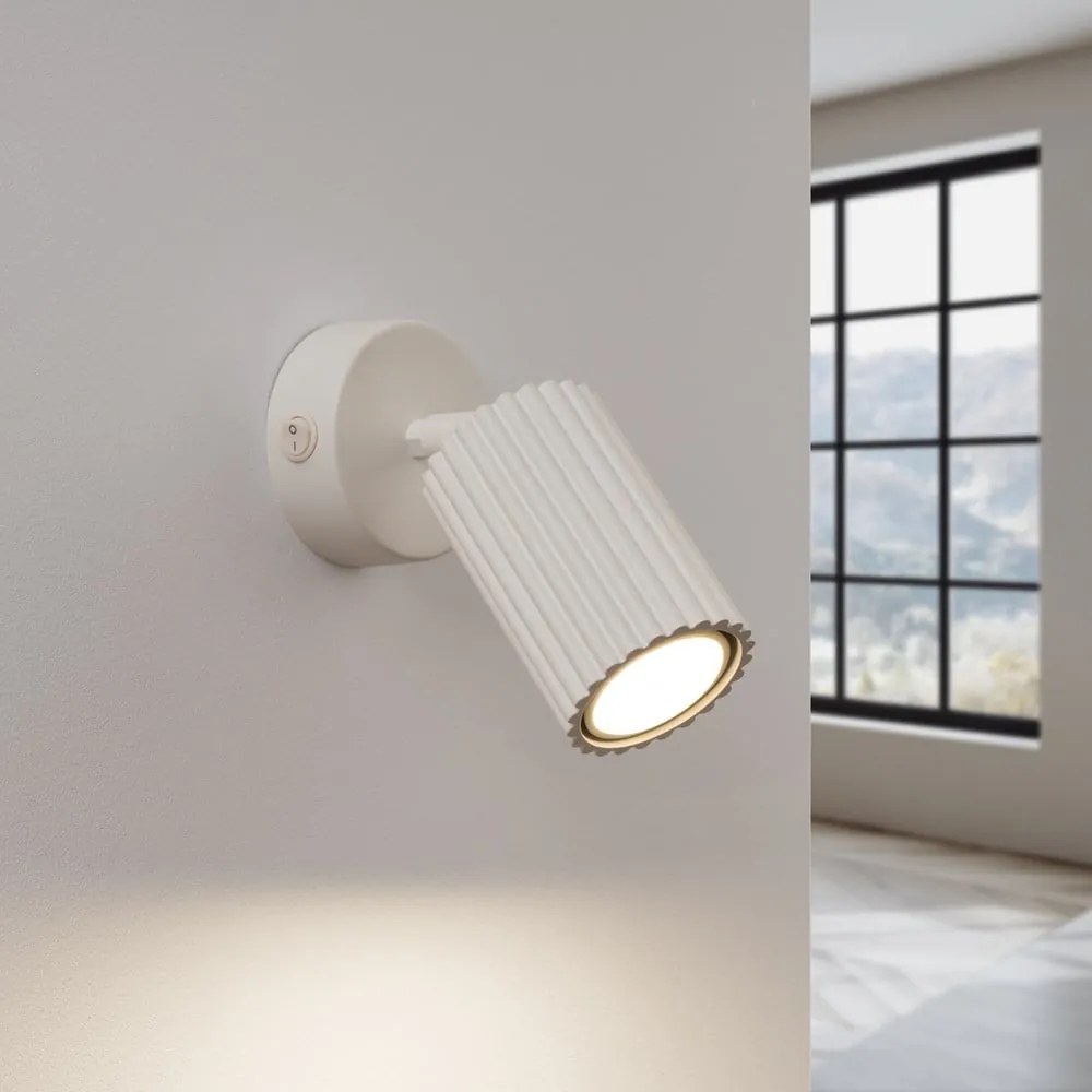 Kremowy kinkiet Gleam – Nice Lamps
