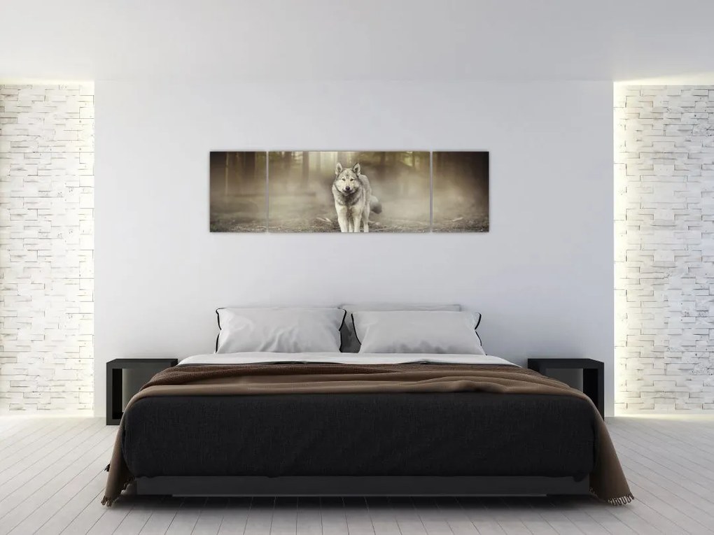 Obraz - Strażnik leśny (170x50 cm)