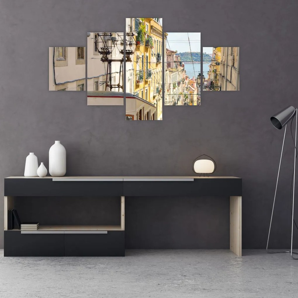 Obraz - Lizbona (125x70 cm)