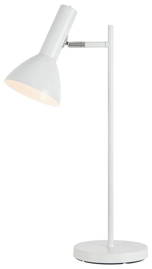 Biała lampa stołowa (wys. 65 cm) Metro – Markslöjd