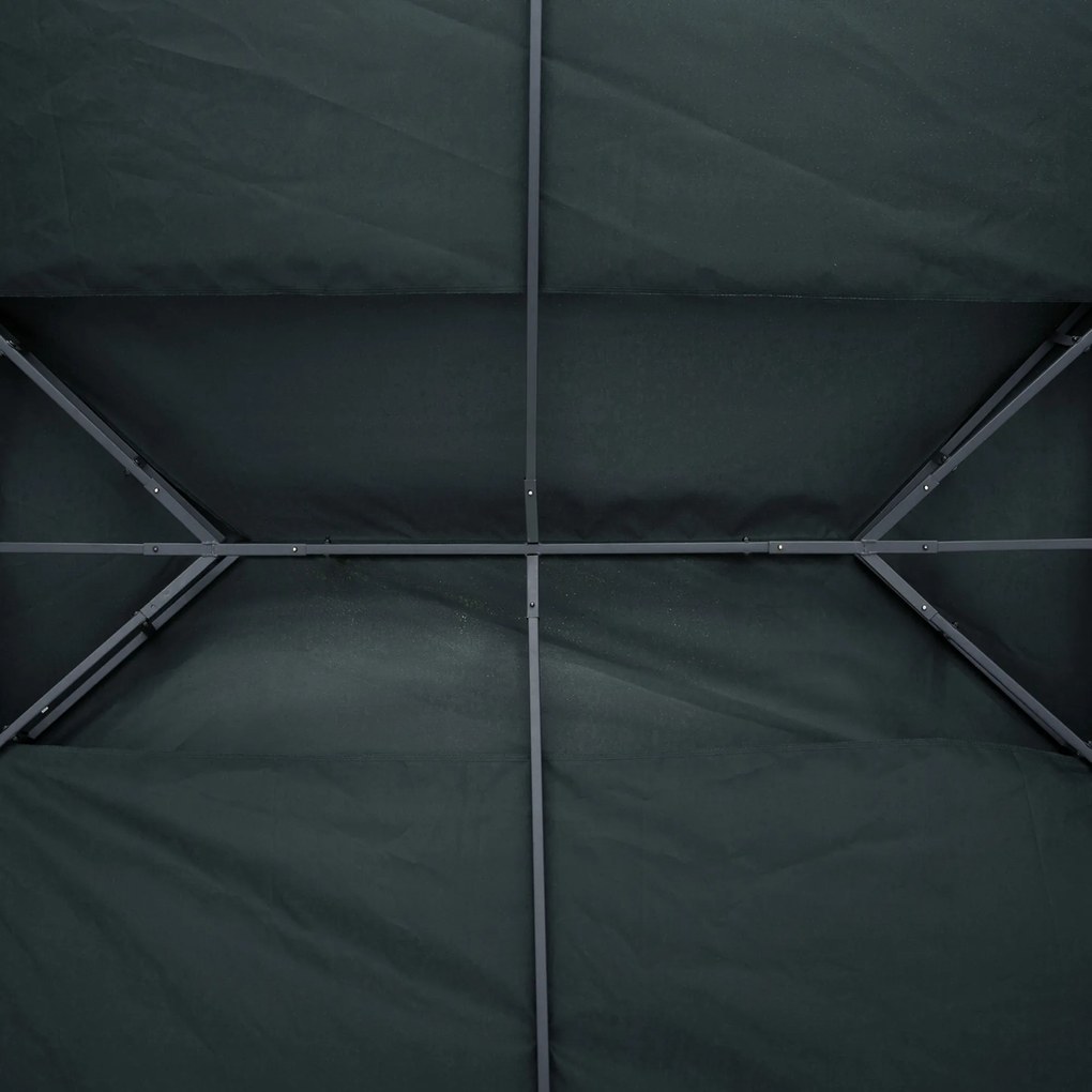 Zapasowy dach do metalowego pawilonu ogrodowego namiot imprezowy namiot ogrodowy 3x4 | Aosom.pl