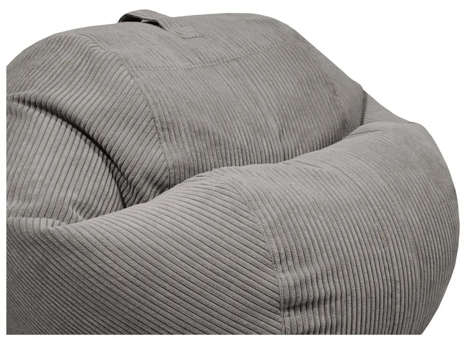 Ceglasty sztruksowy worek do siedzenia Roll 105 – SLOWDOWN