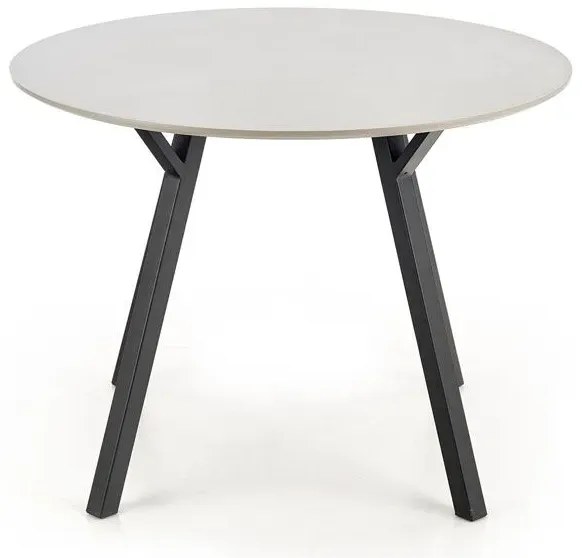 Okrągły stół minimalistyczny kolor popiel Z0-C60