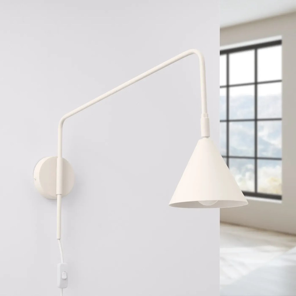 Kinkiet NOX beżowy SOLLUX  LIGHTING