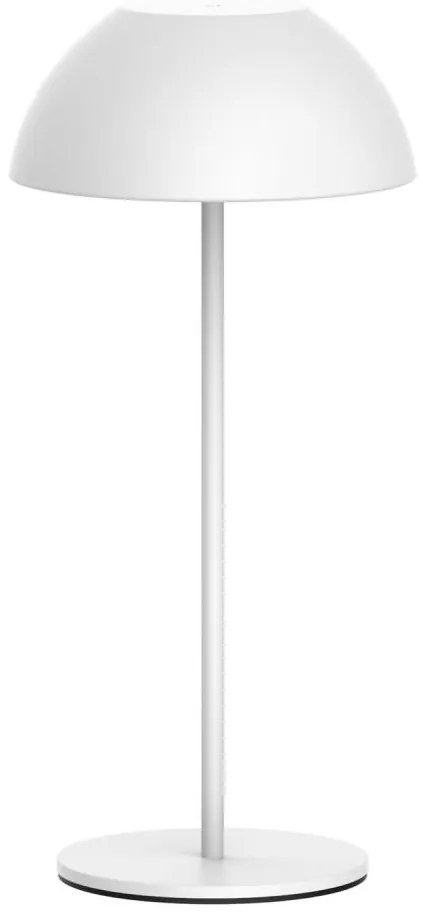 LED lampa stołowa TANZANIA LED/1,8W/5V USB 1800 mAh IP44 biała, ściemnialna