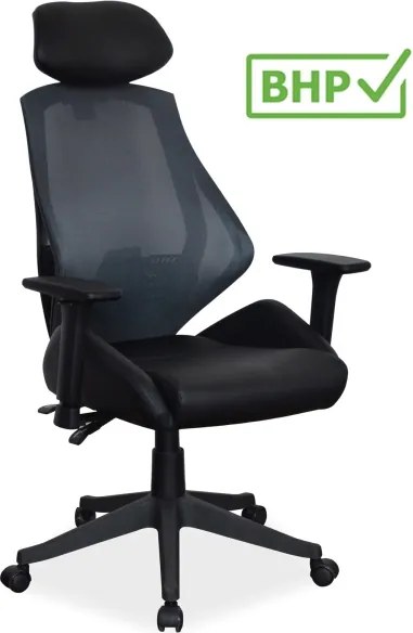 Ergonomiczne krzesło biurowe Q-406, zgodne z normą BHP