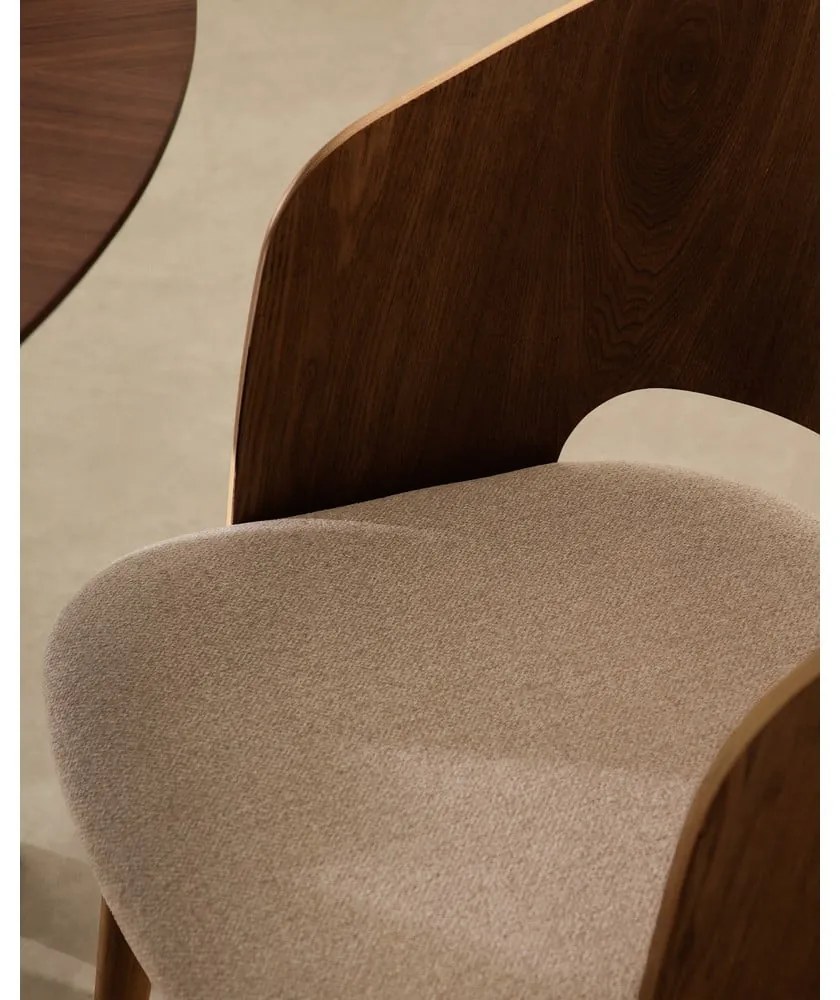 Brązowe krzesło Senoa – Kave Home