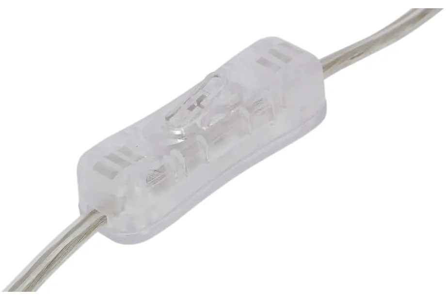 Biała lampa stołowa LED z metalowym kloszem (wysokość 41 cm) Lund – Candellux Lighting
