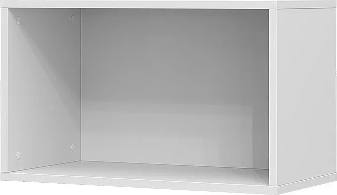 Półka ścienna biały 60x30x36 tomy