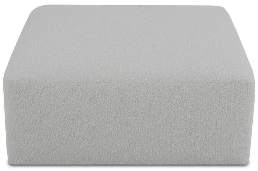Biały moduł sofy z materiału bouclé Roxy – Scandic
