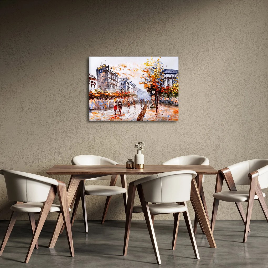 Obraz - Życie w mieście (70x50 cm)