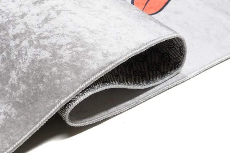 Jasnoszary dywan dziecięcy miś indianin C1-S37