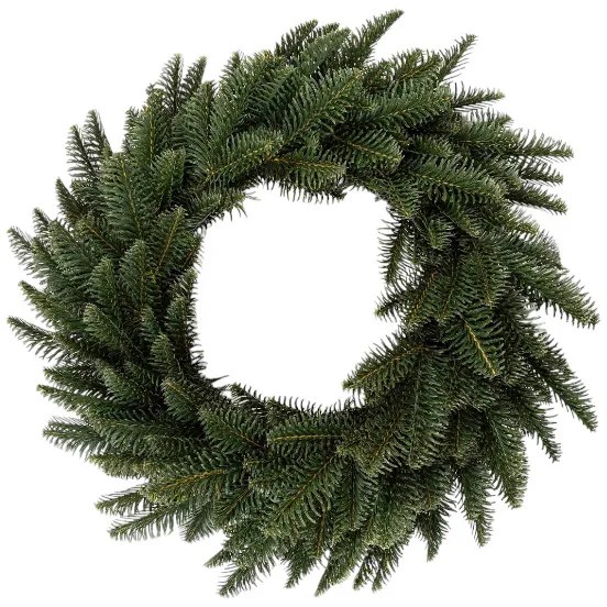 Wianek bożonarodzeniowy 100% PE Jodła Nordmann 50cm