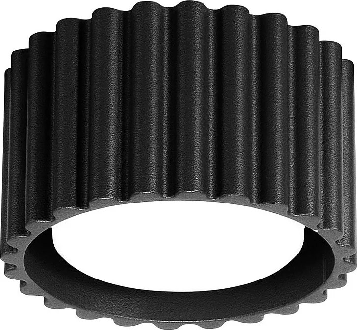 Lampa Sufitowa Minimalistyczny Aura, Aluminium - 1 Źródło - L.10 X H.10 Cm - Czarny