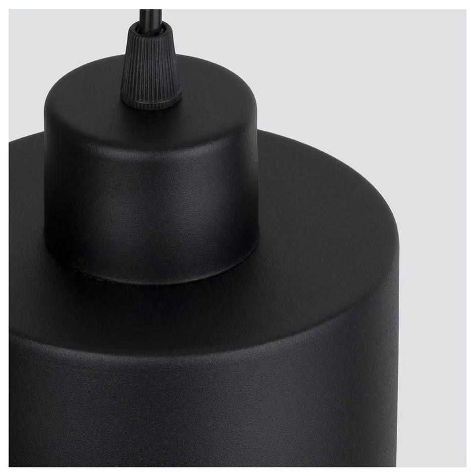 Czarna lampa wisząca ø 12 cm Alastro – Sollux