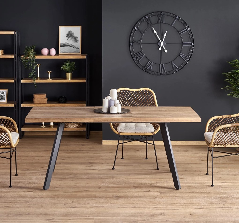 Rozkładany stół do jadalni Berlin 160x90