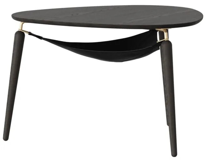 Czarny stolik ø 80 cm Hang Out – UMAGE