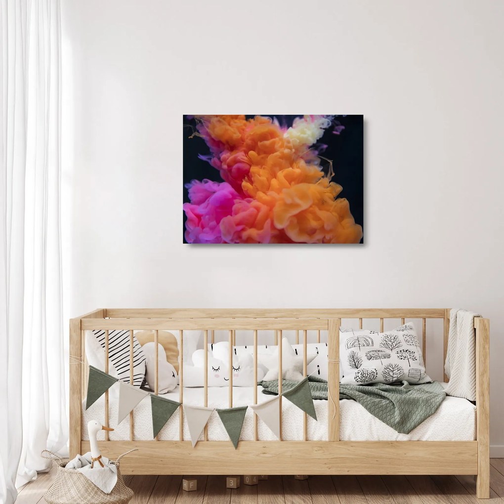 Obraz na szkle - abstrakcja (70x50 cm)