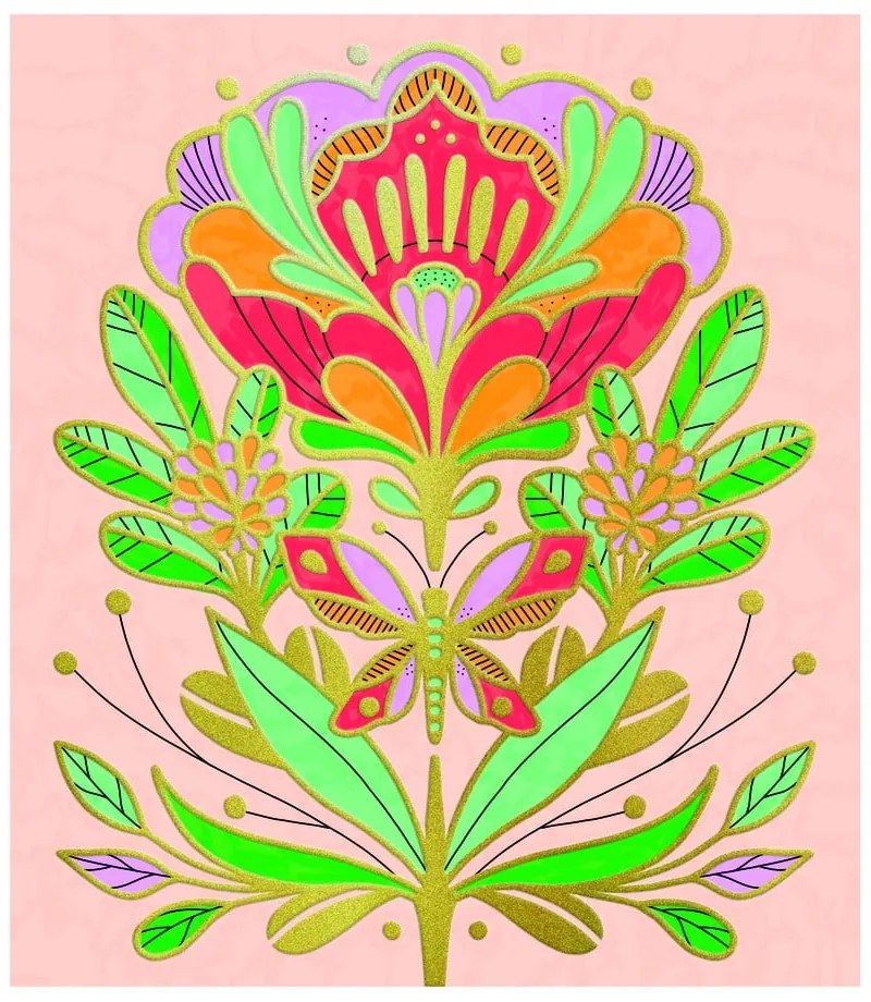 Zestaw kreatywny Flora – Djeco