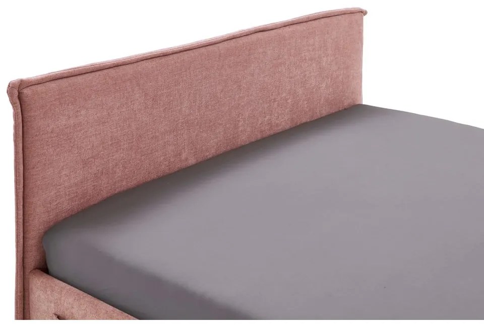 Różowe łóżko dziecięce 90x200 cm Fun – Meise Möbel
