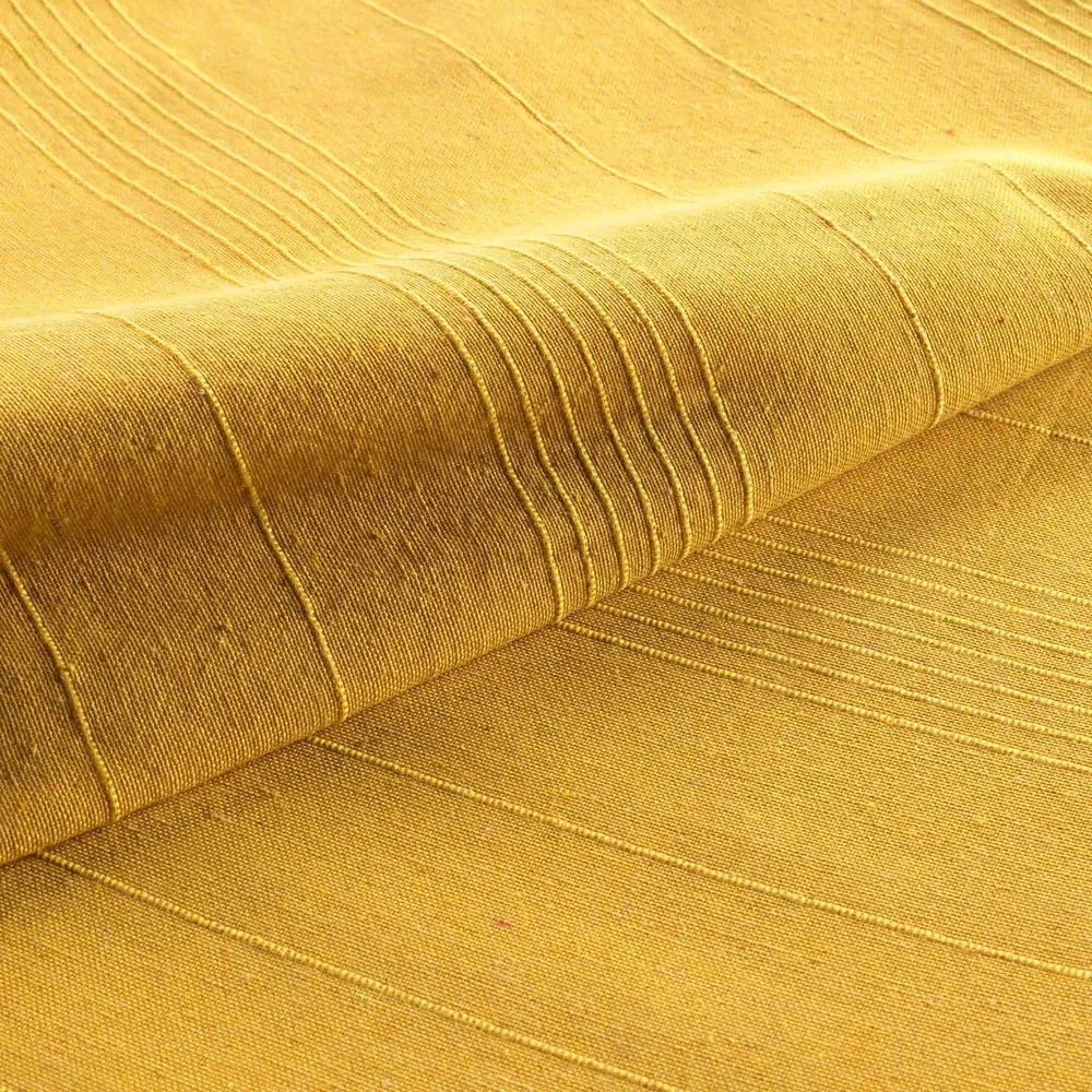 Żółta narzuta 180x220 cm Lucile – douceur d'intérieur