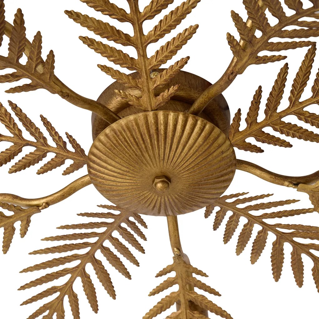 Lampa sufitowa w stylu vintage złota 70 cm 5-świateł - Botanica