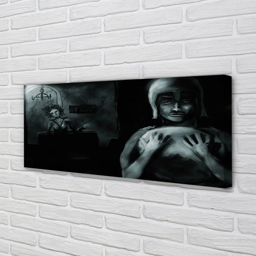Obraz na płótnie Mroczne Postacie