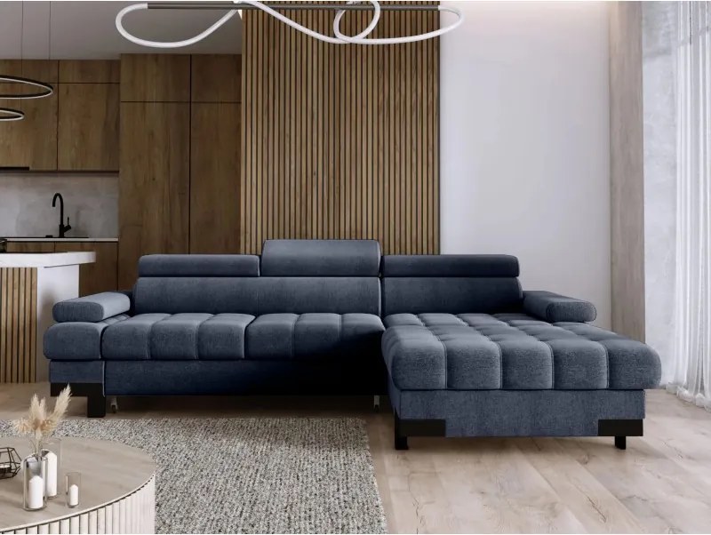 Narożnik SELVA S z funkcją spania i pojemnikiem WERSAL