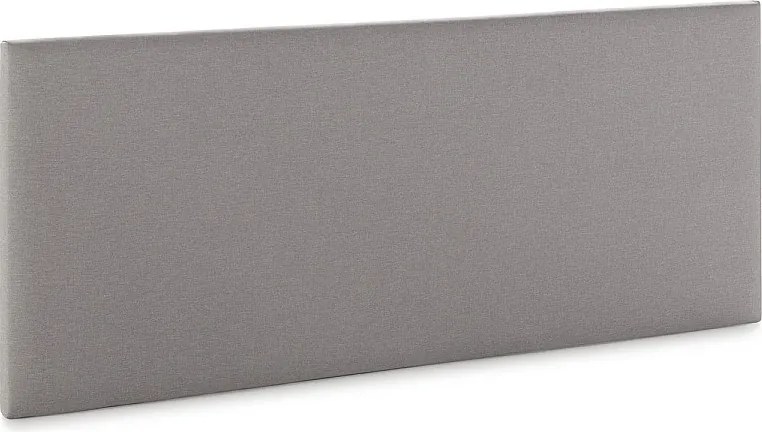 Słup Głowica łóżka Aura pokryta tkaniną Jasnoszary 140x60 cm