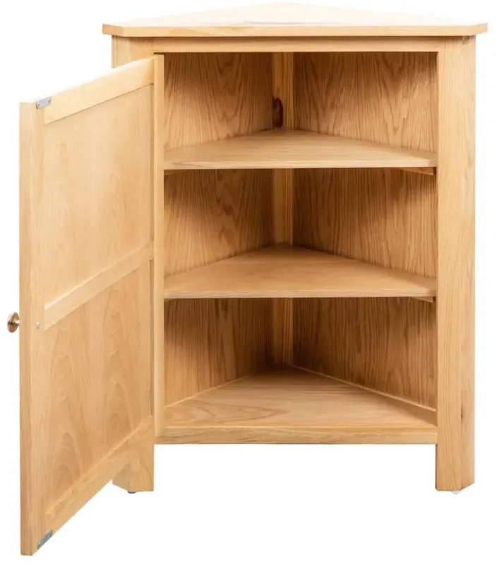 Dębowa szafka narożna do salonu T2-F68