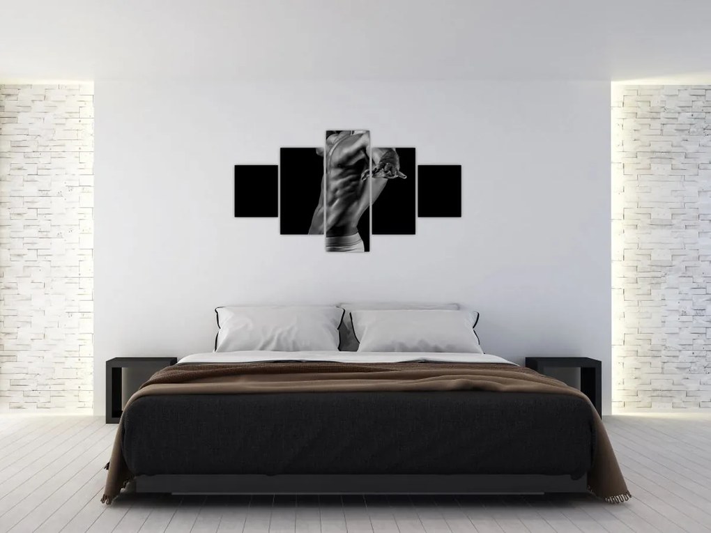 Obraz - Akt męski (125x70 cm)
