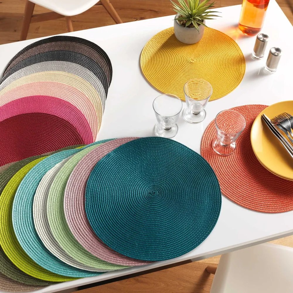 Plastikowa mata stołowa ø 35 cm Zebulon – douceur d'intérieur
