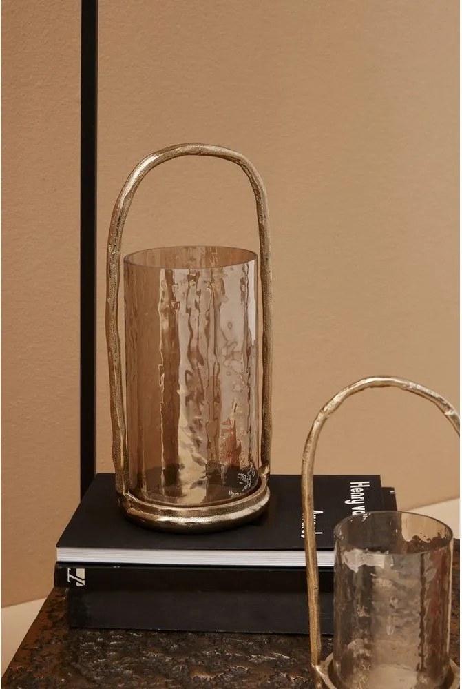 Metalowe świeczniki zestaw na świeczkę typu tealight 2 szt. Sagar – Bizzotto