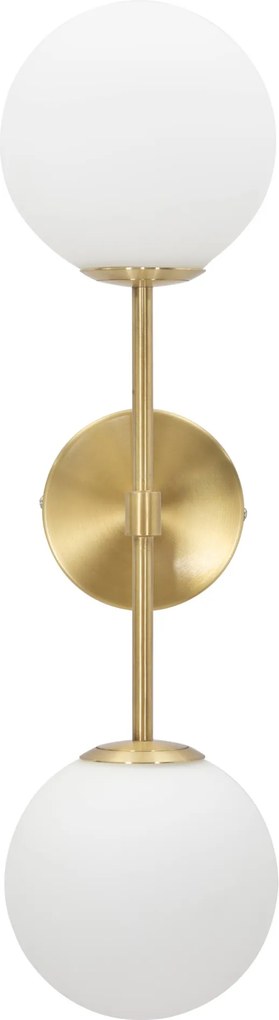 Kinkiet z 2 kulami GLAMY DOPPIA