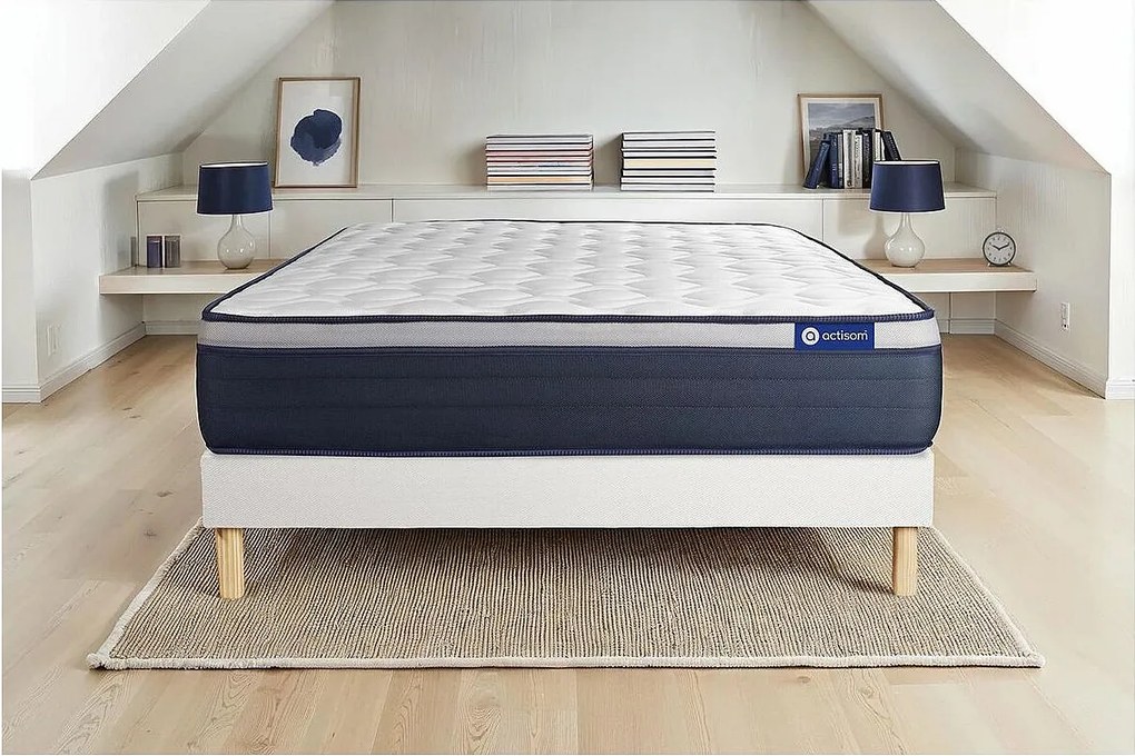 Materac Actimemo max 80x190cm + zestaw podstawa lózka