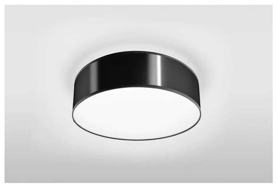 Czarna lampa sufitowa Sollux Atis Ceiling 35