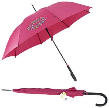 Long Flex AC Kiss Pink UV Protection - damski parasol na goleń