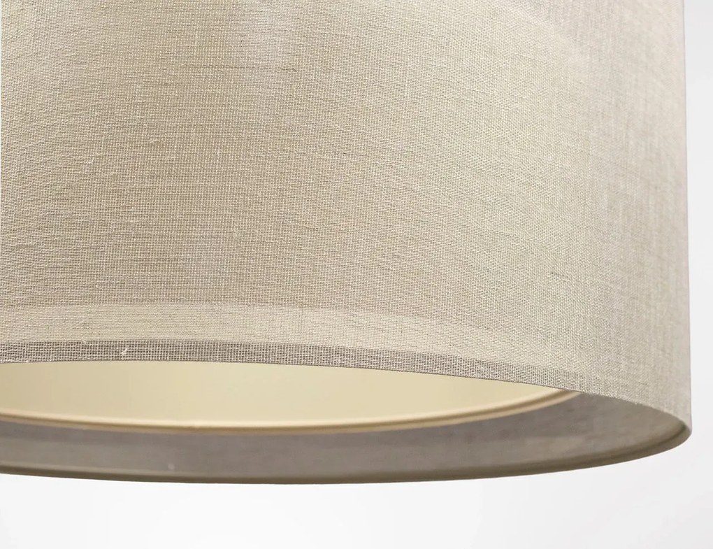 Lampa wisząca DUO LEN LIGHT 60 beżowa BPS KONCEPT
