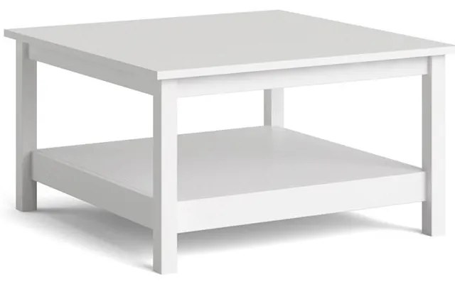 Biały stolik 81x81 cm Madrid – Tvilum