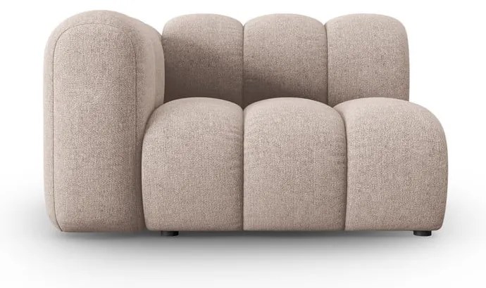 Beżowy moduł sofy (lewostronny) Lupine – Micadoni Home