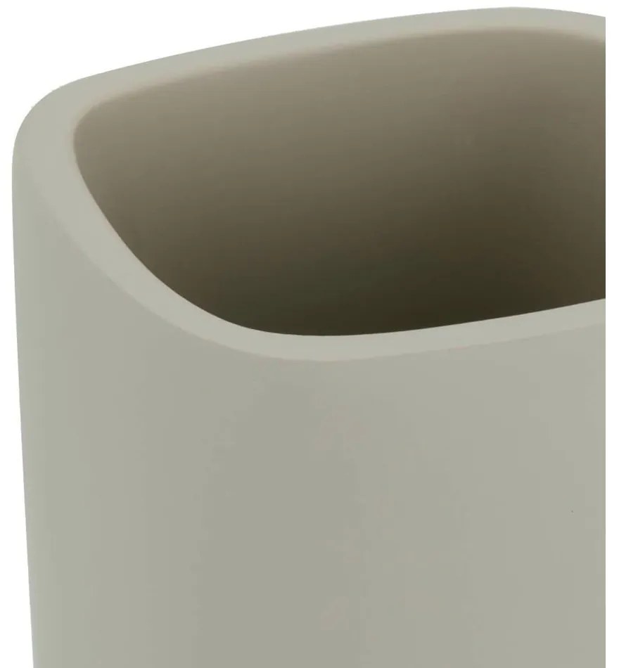 Szary ceramiczny kubek na szczoteczki do zębów Elegant – Tomasucci