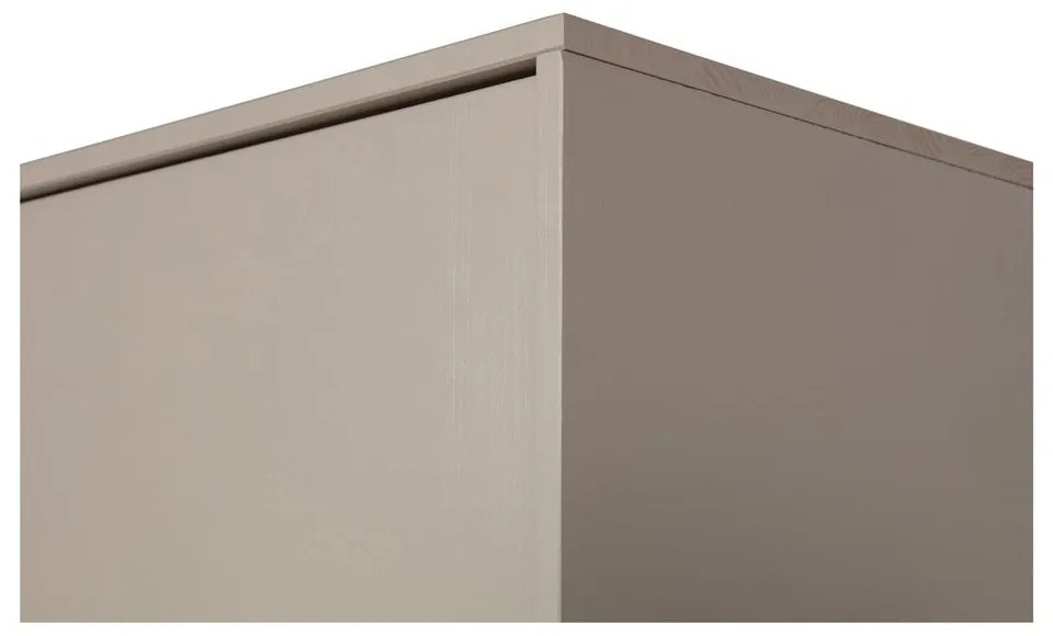 Kremowa szafa modułowa z litego drewna sosnowego 150x200 cm Daily – vtwonen