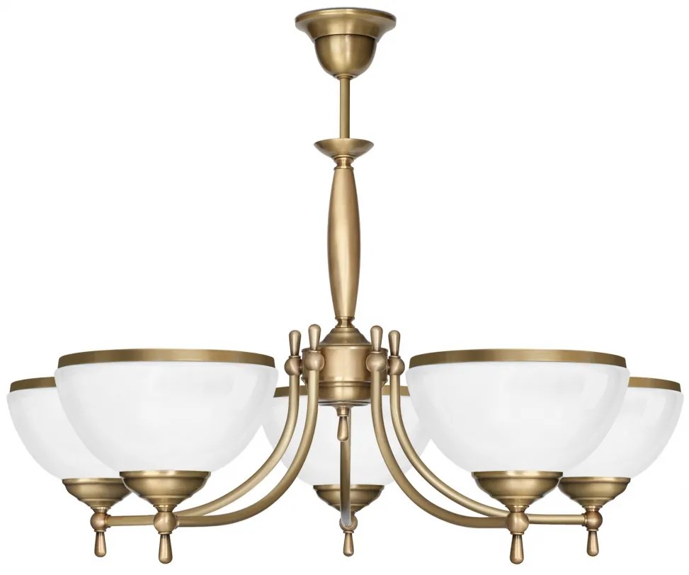 Mosiężny żyrandol CR-S5A